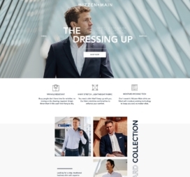 Mizzen Main landing page example built using Unbounce