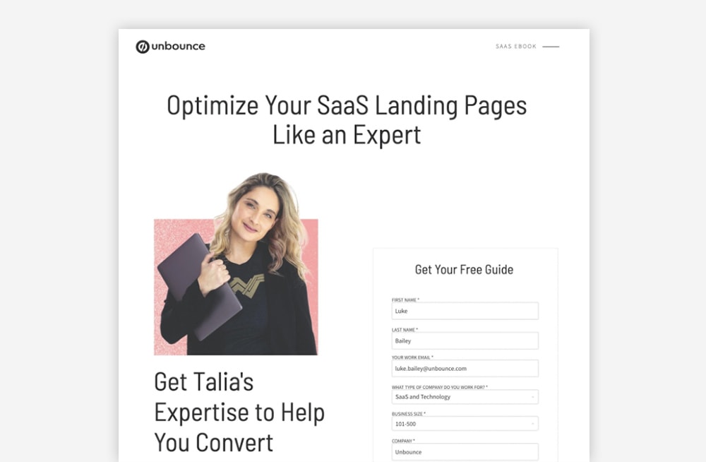 SaaS Ebook from Talia Wolf