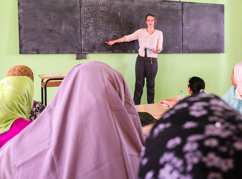 Women's Education Volunteer Program in Morocco